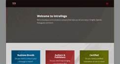 Desktop Screenshot of intralingo.com